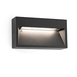 Udendørs wall luminaire PATH LED IP44, mørkegrå 