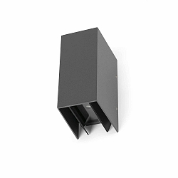 Udendørs wall luminaire BLIND up / down, 2-flammer LED IP65, mørkegrå 