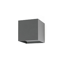 Udendørs wall luminaire OLAN 2-flammer LED IP65, mørkegrå 