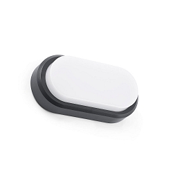 Udendørs wall luminaire FRED 200 LED IP65, mørkegrå 