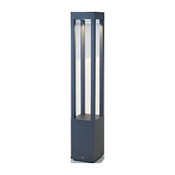 P�lelampe AGRA 650 LED IP55, m�rkegr� 