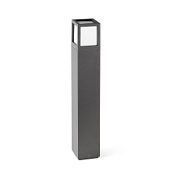 P�lelampe ONZE E27 IP54, m�rkegr� 