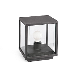 Standerlampe NALA E27 IP54, m�rkegr� 