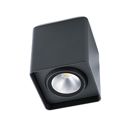 Udend�rs loftlampe TAMI svingbar, drejelig LED IP54, m�rkegr� 