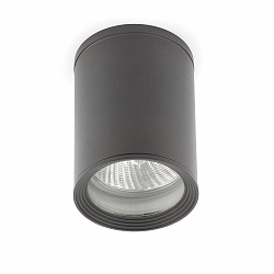 Udend�rs loftlampe TASA E27 IP44, m�rkegr� 