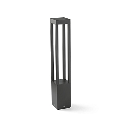 P�lelampe AGRA 650 LED IP54, m�rkegr� 