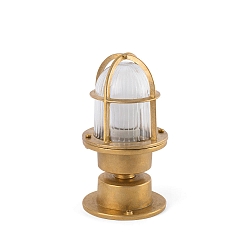 V�g- og Loftlampe MAUREN E27 IP44, messing 