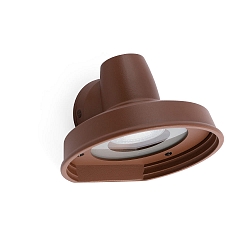 Udendørs wall luminaire BRONX GU10 IP44, brun 
