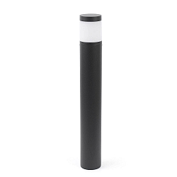 P�lelampe PLIM LED IP65, m�rkegr� 