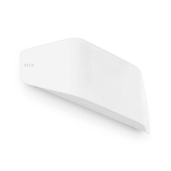 Udendørs wall luminaire FUTURE E27 IP44, hvid mat 