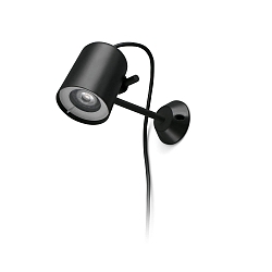 Udendørs wall luminaire FLOW GU10 IP65, sort mat 