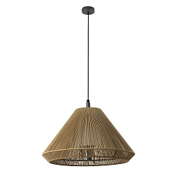 Udend�rs pendel SAIGON OUT E27 IP44, m�rkegr�, okkergul 