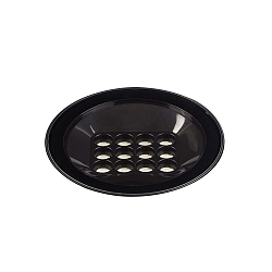 Gulvindbygningslampe TRAS 25L / 40� / 700MA 12-flammer, stiv IP67, sort mat d�mpbar
