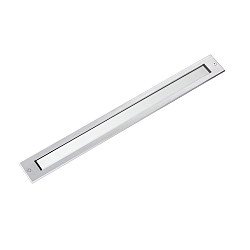 Gulvindbygningslampe FALLS 500 stiv, g� tilbage, med diffuser IP67, rustfrit st�l, satin 