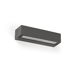 Udendørs wall luminaire LAKO LED IP65, mørkegrå 