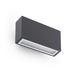 Udendørs wall luminaire TANE 2-flammer LED IP44, mørkegrå 