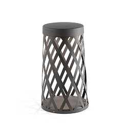 P�lelampe SHADOW LED IP65, m�rkegr� 