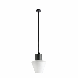 Pendel MISTU E27 IP44, m�rkegr� 