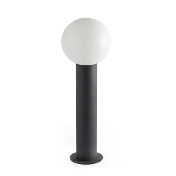 Udend�rs stativlampe MOON E27 IP44, m�rkegr� 