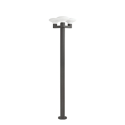 Udend�rs stativlampe BLUB'S 3-flammer E27 IP44, m�rkegr� 
