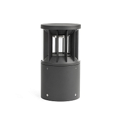 Standerlampe SCREEN LED IP65, m�rkegr� 