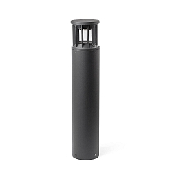 P�lelampe SCREEN LED IP65, m�rkegr� d�mpbar
