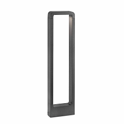 P�lelampe DAS 650 LED IP54, m�rkegr� 