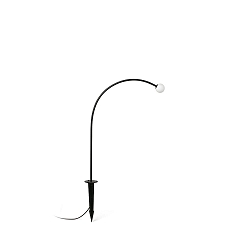 Jordspydslampe CUCA 650 LED IP65, sort 
