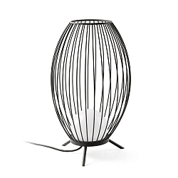 Gulvlampe CAGE LED IP65, m�rkegr� 