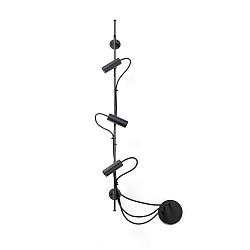 Udend�rs wall luminaire CLAP 3-flammer LED IP65, sort 