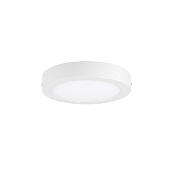 Downlight ADL2235A.1584DA flad, rund, DALI styrbar IP20, hvid d�mpbar