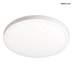 LED Downlight, flat design,  600mm, 45W, 3000K, 3700lm, IP20, DALI dimmable, white