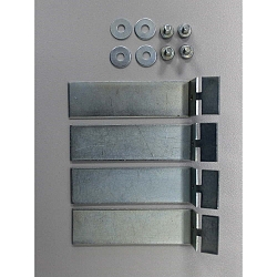 Fastg�relse BS810 s�t med 4, boldt�t, galvaniseret