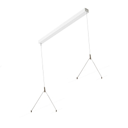 canopy FL-PLN232063MP.8284L / FL-PLN242063MP.8584L DALI controllable, incl. LED driver, white
