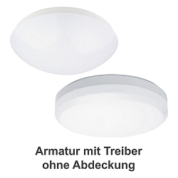 Væg- og Loftlampe 7465 Ø 36cm IP65, hvid dæmpbar