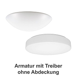 Væg- og Loftlampe PREMIUM 7540 Ø 56cm IP40, hvid dæmpbar
