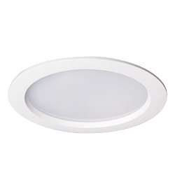 Downlight EDL2140A.1183 rund, mittelgro�, omskiftelig IP54, hvid 