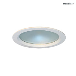 ceiling recessed luminaire 19,6 round IP44, white dimmable