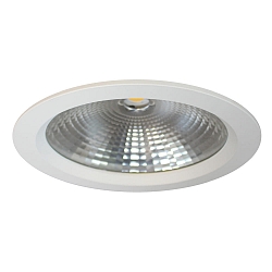 Indbygnings loftlampe �24,2 rund IP44, hvid d�mpbar