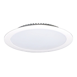 Downlight EDL2260A.4084DA flad, DALI styrbar IP44, hvid d�mpbar