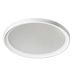 Indbygningslampe � 22,5cm rund, omskiftelig, mikroprismatisk IP65, hvid  24W 2900lm 4000K 60� 60�