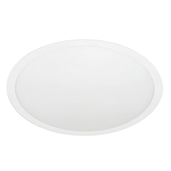 Indbygget downlight FLAT / � 60CM / 1050MA rund, CCT Switch, UGR < 19, ekskl. str�mforsyning IP54, hvid d�mpbar
