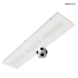 recessed luminaire ball proof, multipower IP40, white dimmable 67-110W 10100-14900lm 4000K 90 90