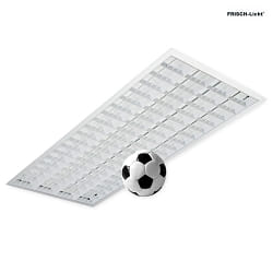 grid luminaire ball proof, switchable IP20