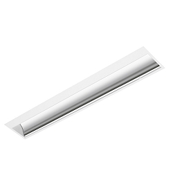 Gitterlampe ERL131151T.3884 asymmetrisk str�ling, omskiftelig IP20, hvid 