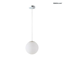 pendant luminaire 40 switchable IP40, chrome, white dimmable