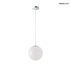 pendant luminaire 40 switchable IP40, chrome, white dimmable