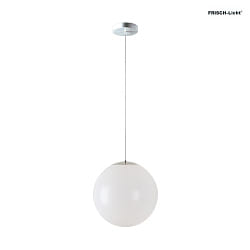 pendant luminaire 50 switchable IP40, chrome, white dimmable