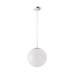 pendant luminaire �50 IP40, chrome, white dimmable