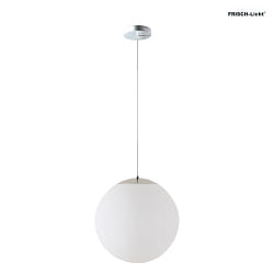 pendant luminaire 60 switchable IP40, chrome, white dimmable